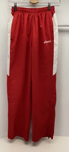 Pantalones para correr ASICS rojos entrenamiento atlético fitness para mujer, S - Imagen 1 de 4