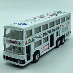 Airport Shuttle Bus - Die-Cast Model - Tins Toys - 16 x 4cm - Picture 1 of 7