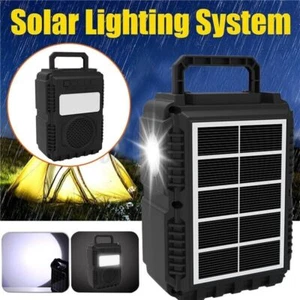 Portable Power Station Solar Generator Panel Power Bank Camping Outlet Emergency - Picture 1 of 11