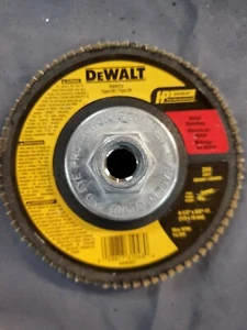 DEWALT DW 8312 4 1/2"" x 5/8""-11 Z 60 Klappenscheibe 10er-Pack keine Box - Bild 1 von 2