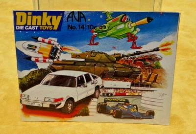VINTAGE 1978 DINKY DIE CAST TOYS ANA NO. 14 MECCANO LTD. ORIGINAL CATALOG #2 - Image 1 of 4