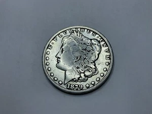 1879 Morgan Silver Dollar (Philadelphia Mint) VG-010 - Foto 1 di 2