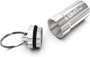 Solid 2oz Tobacco Tin with Keyring and Lid (Strong and Sturdy) - Picture 1 of 3
