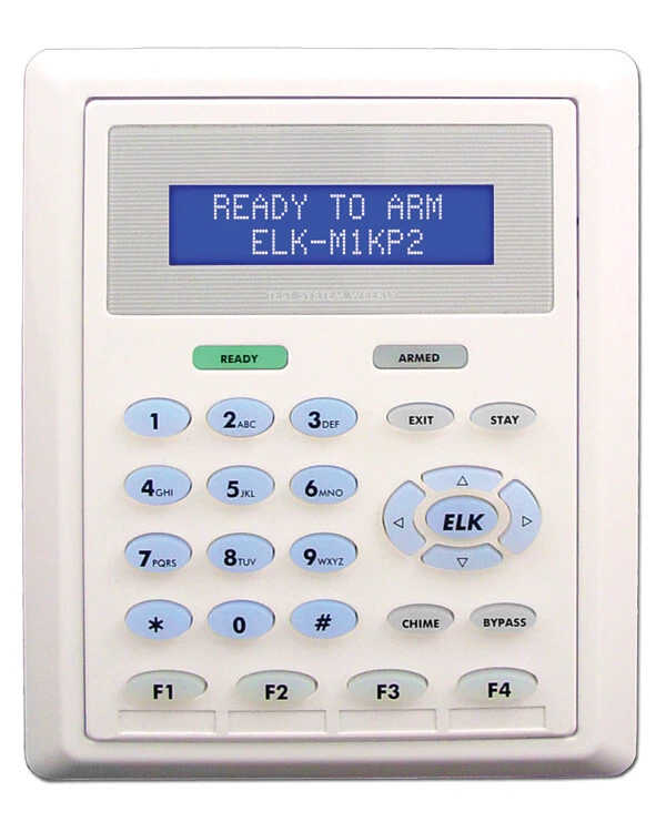 Elk M1KP2 LCD Low Profile Programmable Keypad