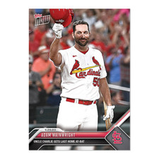 2023 TOPPS NOW #938 ADAM WAINWRIGHT UNCLE CHARLIE LAST AT BAT ST LOUIS CARDINALS