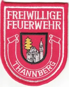Freiwillige Feuerwehr Thannberg Germany patch Fire Dept. Firefighter VERY RARE - Picture 1 of 1