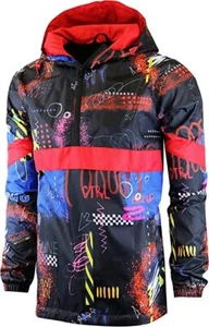 Screenshotbrand Lightweight Hooded Water Resistant Windbreaker Zip-up Jacket S - Picture 1 of 3