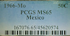 SPECIAL SALE--1966-Mo PCGS MS65 MEXICO 50c COIN KM#451