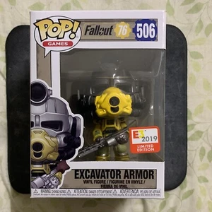 Funko Pop! Fall Out 76 #506 Excavator Armor 2019 E3 Limited Edition - Picture 1 of 7