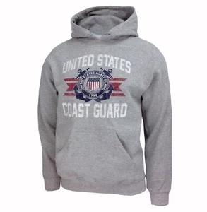 Sudadera con Capucha Emblema Vintage Guardia Costera de los Estados Unidos NUEVA Envío Rápido Gratis - Imagen 1 de 7