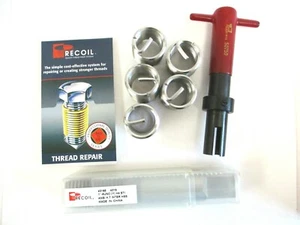 1" - 8 THREAD REPAIR KIT "HELICOIL TYPE" RECOIL #33160 NEW - Picture 1 of 10