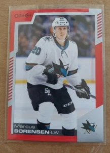 2020-21 O-Pee-Chee Red Border Marcus Sorensen #121 - Picture 1 of 2