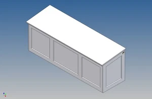 GOA173(S) storage box with folding lid L173mm for Carson Goldhofer M1:14 battery stand - Picture 1 of 5