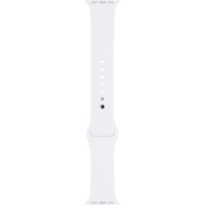 Correa deportiva Apple Watch 42 mm blanco acero inoxidable pin MJ4M2ZM/A 532258 Foto 1 de 2