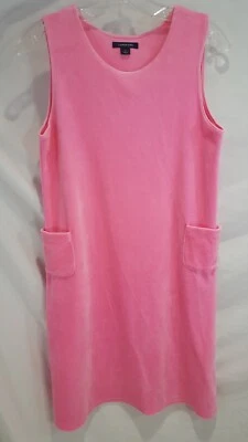 Lands' End Girl's Size 16 Swim Cover Up Pink 2 Pockets Pre-owned - Image 1 of 4