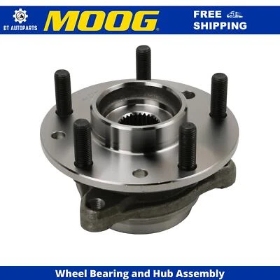 For 1983-1990 GMC S15 4WD Wheel Bearing and Hub Assembly Front MOOG 1983 1984 - Image 1 of 4