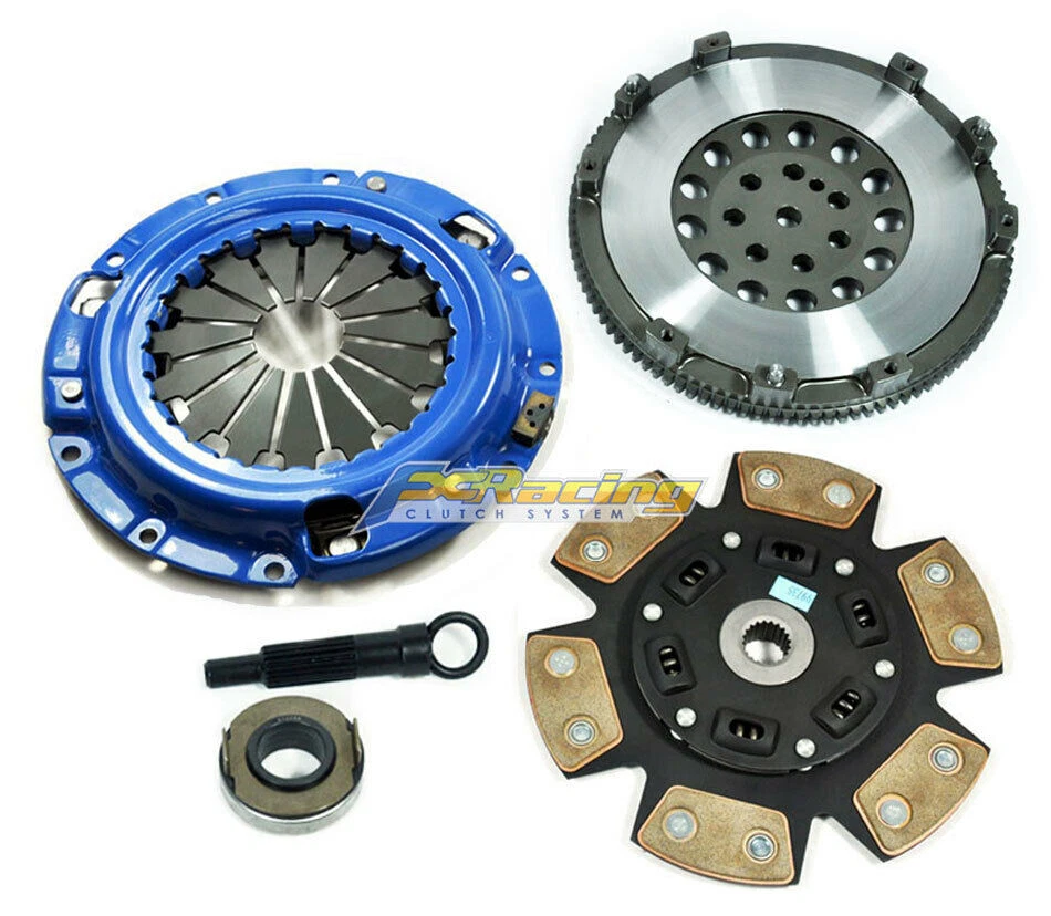 FX STAGE 3 CLUTCH KIT +FLYWHEEL FOR 5/92-99 ECLIPSE TALON LASER AWD 7 BOLT TURBO - Изображение 1 из 1