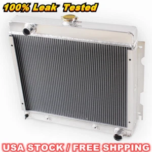 Aluminum Radiator For 1970 1971 1972 1973 Dodge Challenger Charger Satellite - Picture 1 of 9