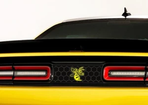 Angry Hornet Taillight Divider Blackout  Decal Kit Fits Dodge Challenger sxt gt - Picture 1 of 1