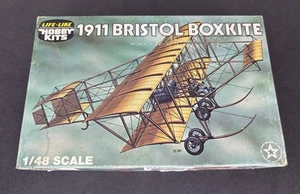 Life Like Hobby Kits 1911 Bristol Boxkite Plastic Airplane Model Kit 1/48 -09604 - Picture 1 of 15