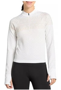 DSG Momentum Fair Isle nahtloses 1/4-Reißverschluss-Shirt Gr. M UVP 45 $ - Bild 1 von 6