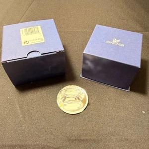 Swarovski Crystal Paperweight 2002 Kingfisher A7400 NR200240 — Boxed ✨ - Picture 1 of 7