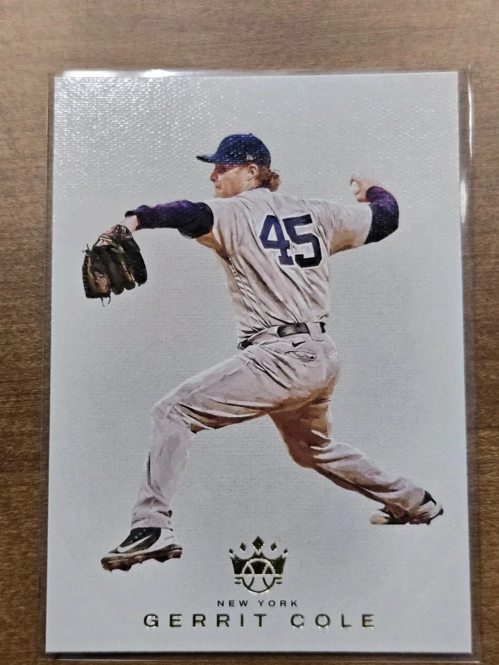 Pizarra en blanco Panini Diamond Kings Garrit Cole 2022 Foto 1 de 2