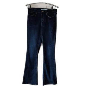 Pantalones de mezclilla para mujer Levi Strauss Signature tiro medio corte boot talla 10L W30 L34 - Imagen 1 de 11
