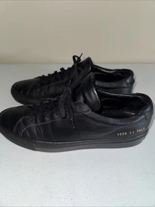 Common Projects Achilles Low Black 1528 Größe EU 41 US 8 / 8,5 Luxus Sneaker - Bild 1 von 7