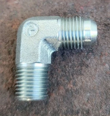 Parker 6CTXS Tube Fitting Triple-Lok 37 °, 90 ° Male Elbow / Adaptor - Image 1 of 4