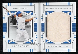 2021 Tesori Nazionali Leggendari Jumbo Materiali Libretti /49 Albert Pujols - Foto 1 di 4