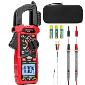 Stromzange AC DC True-RMS Strommesser Spannung Tester Werkzeug - Bild 1 von 2