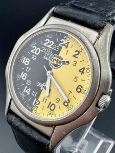 Working Vintage “Doc” Dr Martens by Sekonda Quartz Mens Watch Yellow/Black Z1 - Picture 1 of 11