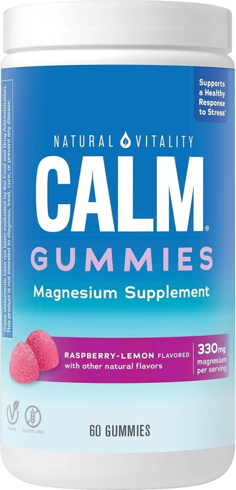 Suplemento de magnesio Natural Vitality Calm Gummies Foto 1 de 1