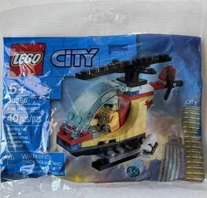 LEGO CITY: Feuerwehr Hubschrauber Polybag Set 30566 versiegelt - Bild 1 von 2