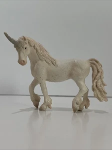 Schleich 2004 Cavaliere Glitter Unicorno #70201 Mondo dei Cavalieri Figura Fantasy - Foto 1 di 14