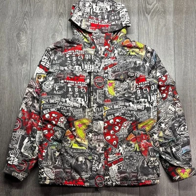 Famous Stars & Straps x 686 Men's Large Ski Jacket Limited Edition AOP Print — 第 1/4 张图片