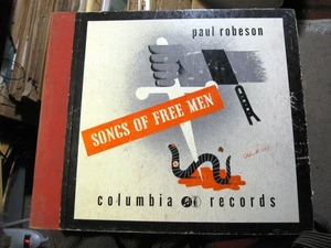 GERMAN KZ MOORSOLDATEN Peat Bog Soldiers PAUL ROBESON Song of Free Men Columbia - Picture 1 of 14
