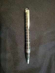 Bolígrafo Montblanc Starwalker patrón a cuadros goma y acero - Imagen 1 de 10