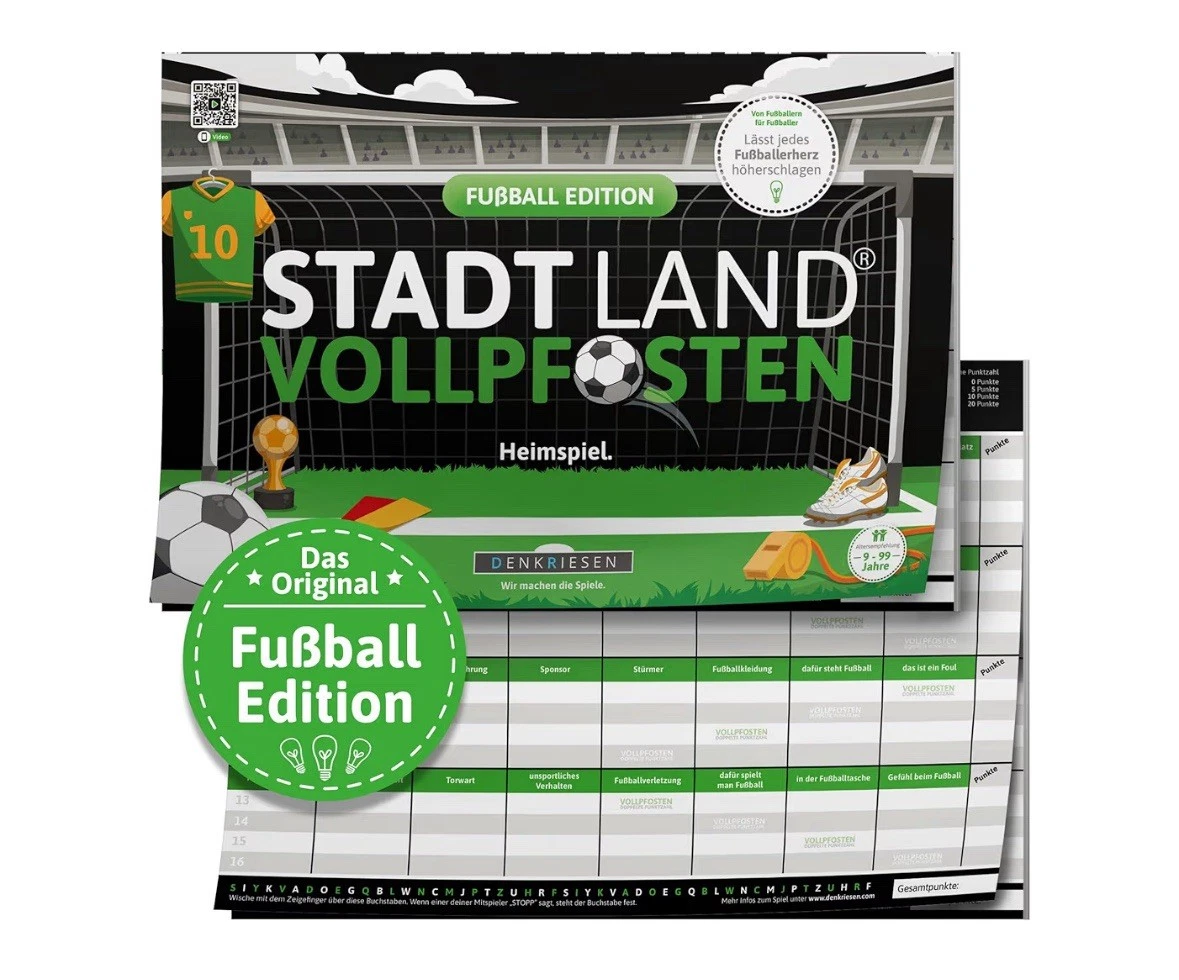 Stadt Land Furz - Hunde Edition, DIN A4 Spielblock - Lustiges Familienspiel, Geburtstagsgeschenk, Für Spielabende