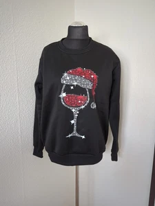 Jersey Mujer Negro Navidad Talla XL - Imagen 1 de 6