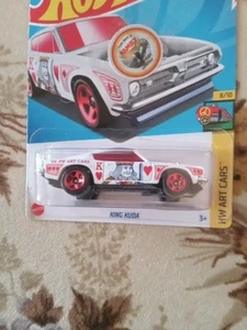 Hot Wheels King Kuda Art Cars Series #8 Diecast 1/64th Scale "Kings of Hearts " - Picture 1 of 24