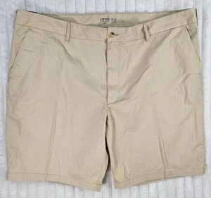 Izod Saltwater Khaki Stretch Chino Big & Tall 50 Waist 10.5 Inseam Shorts NWT - Picture 1 of 7