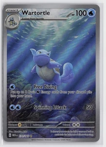 Pokemon Wartortle 171/165 Illustration Rare SV: Scarlet & Violet 151 Near Mint - Bild 1 von 2