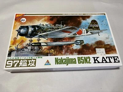 Nichimo Nakajima B5N2 Kate 1/48 Japan Bomber  Model Kit Complete - Image 1 of 2