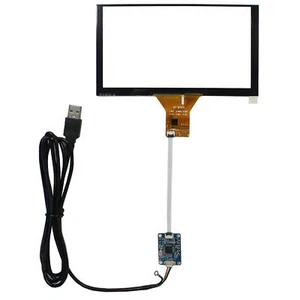 6.2" Capacitive touch screen USB Controller For 6.2inch 800x480 LCD Screen - Picture 1 of 5