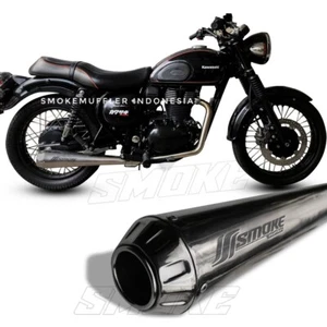 Kawasaki W250 Eliminator 250 exhaust Custom Full system pipes fit - Bild 1 von 4