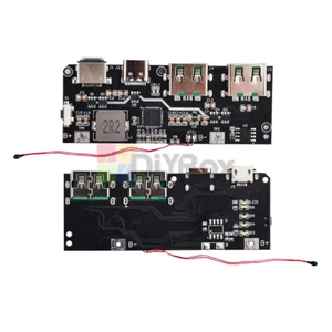 22.5W 5-ports Quick Charging Type-C USB Mobile Power Bank 18650 Charging Module - Picture 1 of 10