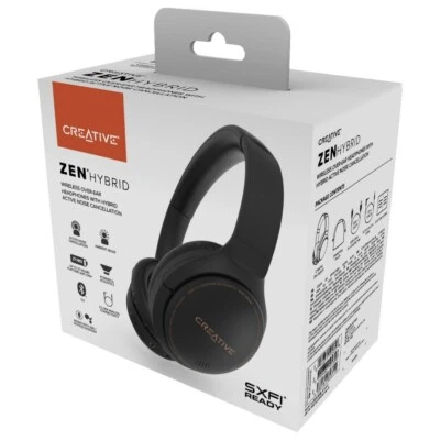 Creative Bluetooth Headphones | Wireless Headphone | Hybrid ANC | 27H Battery - Image 1 of 3