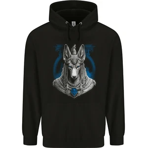 Anubis Ancient Egyptian God Egypt Childrens Kids Hoodie - Picture 1 of 3